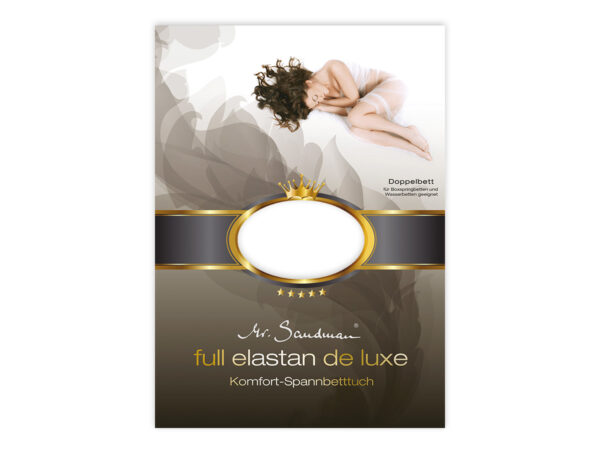 Elastan de Luxe  90-100 x 200-220 cm 201 WEISS