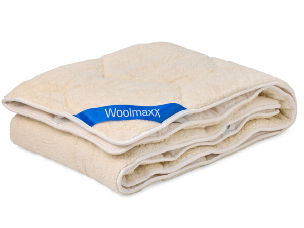 Woolmaxx Katoen/Wollen onderdeken 90 X 210