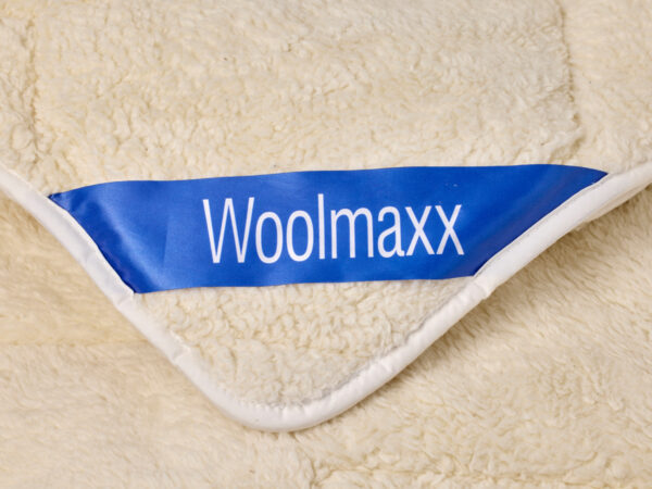 Woolmaxx Katoen/Wollen onderdeken 90 X 210 - Afbeelding 3