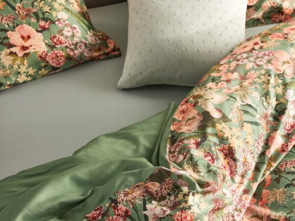 Noleste Duvet cover Greenish  1p set 140x220+60x70 - Afbeelding 8