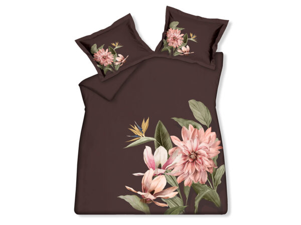 PARADISE BLOOM dark chocolate Lits-jumeaux (240x200/220 + 2 slopen)