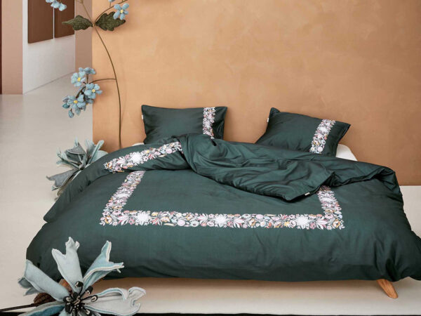 Veroniq Duvet cover Balsam green 2p set 240x220+2/60x70