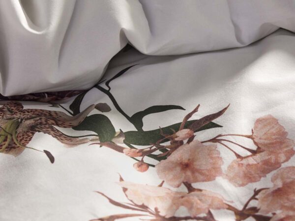 Dorena Duvet cover White 1p set 140x220+60x70 - Afbeelding 3