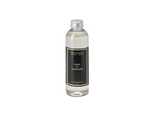 Navulling diffuser Basil & Mandarin  200 ml.