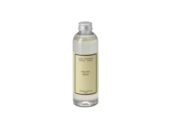 Navulling diffuser Velvet Wood 200 ml.