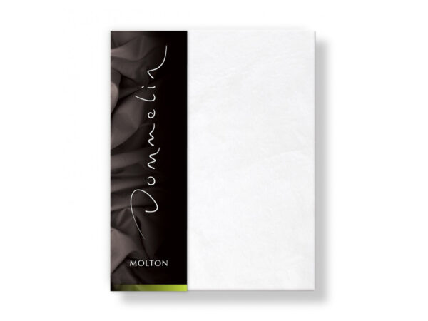 Topper molton 220 gr/m2 100 % katoen 90 X 220 X 5-9cm
