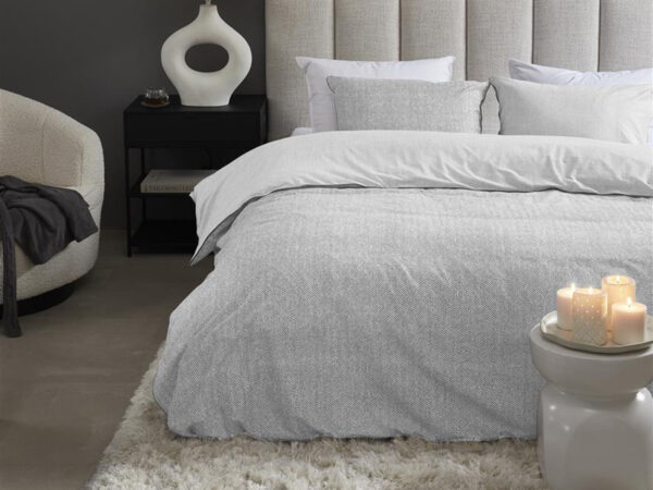 RM Chevron Weave Grey 240x200/220