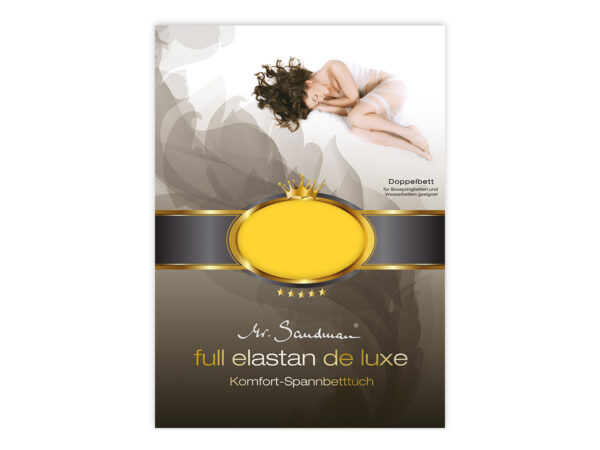 Elastan de Luxe 140-160 x 200-220 cm 266 CITRONE