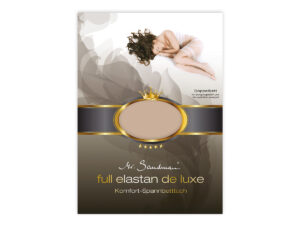 Elastan de Luxe  90-100 x 200-220 cm 278 CAPPUCCINO