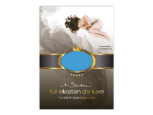 Elastan de Luxe 180-200x200-220cm  250 PETROL
