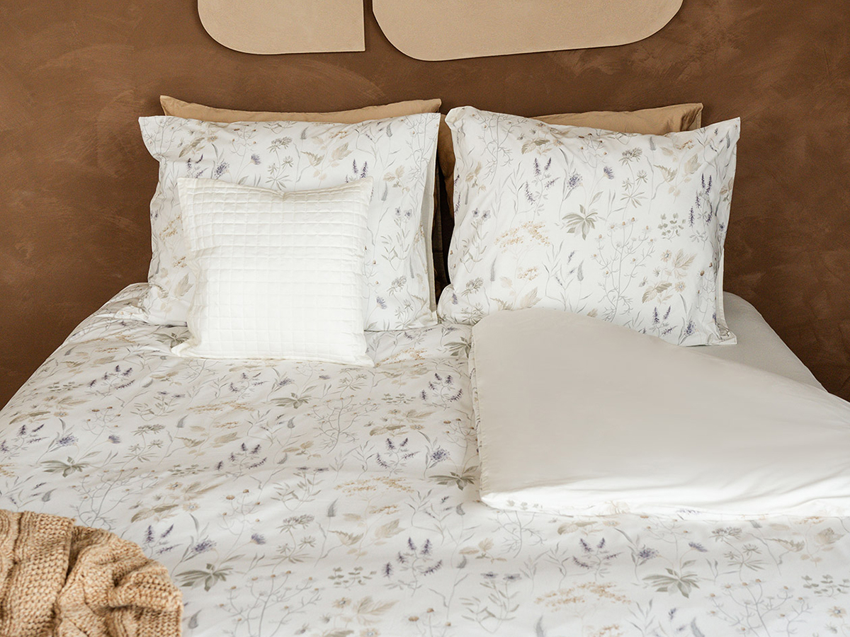 Nature DBO Percal 200tc Olifantgrijs 240 x 200/220 cm (incl 2 slopen)
