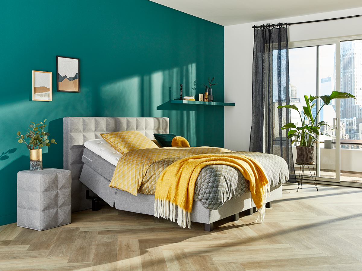 Boxspring set La finn 3 laags