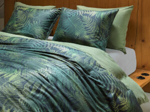 Verde DBO Satijn 400tc Green 140 x 200/220 cm (incl 1 sloop)