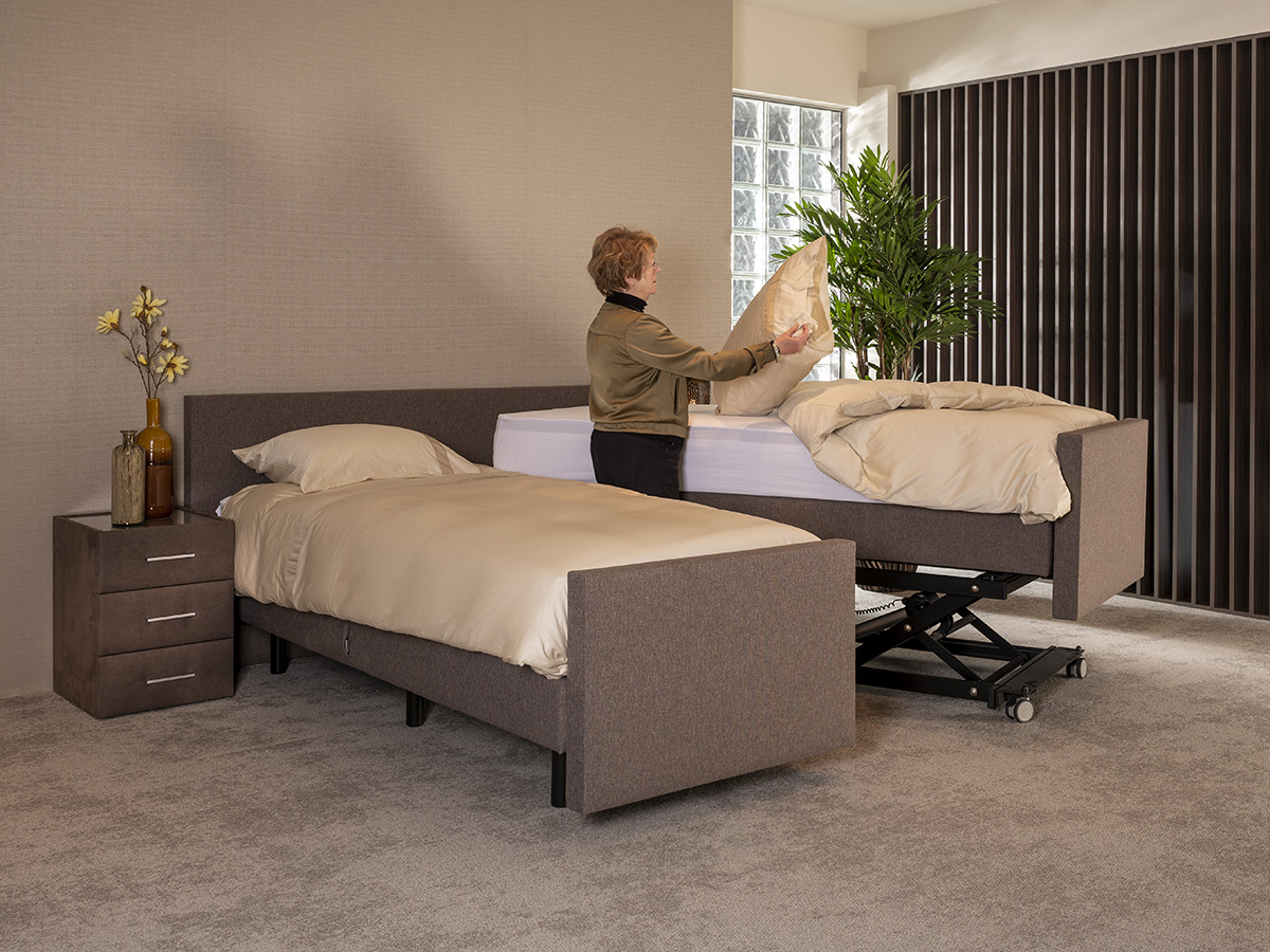 Boxspring Basic Hooglaag met pocketbinnenvering 2-persoons - Afbeelding 4