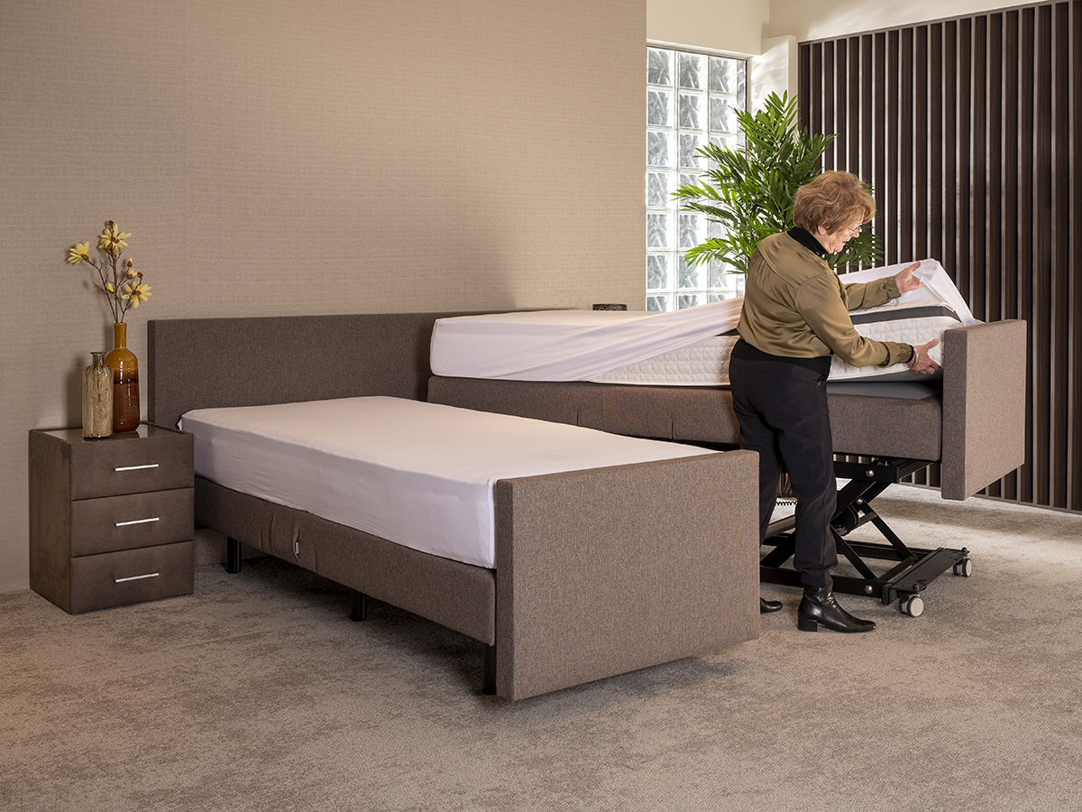 Boxspring Supreme Hooglaag 2-persoons (met plint) - Afbeelding 4