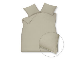 WASHED COTTON stone Lits-jumeaux (240x200/220 + 2 slopen)