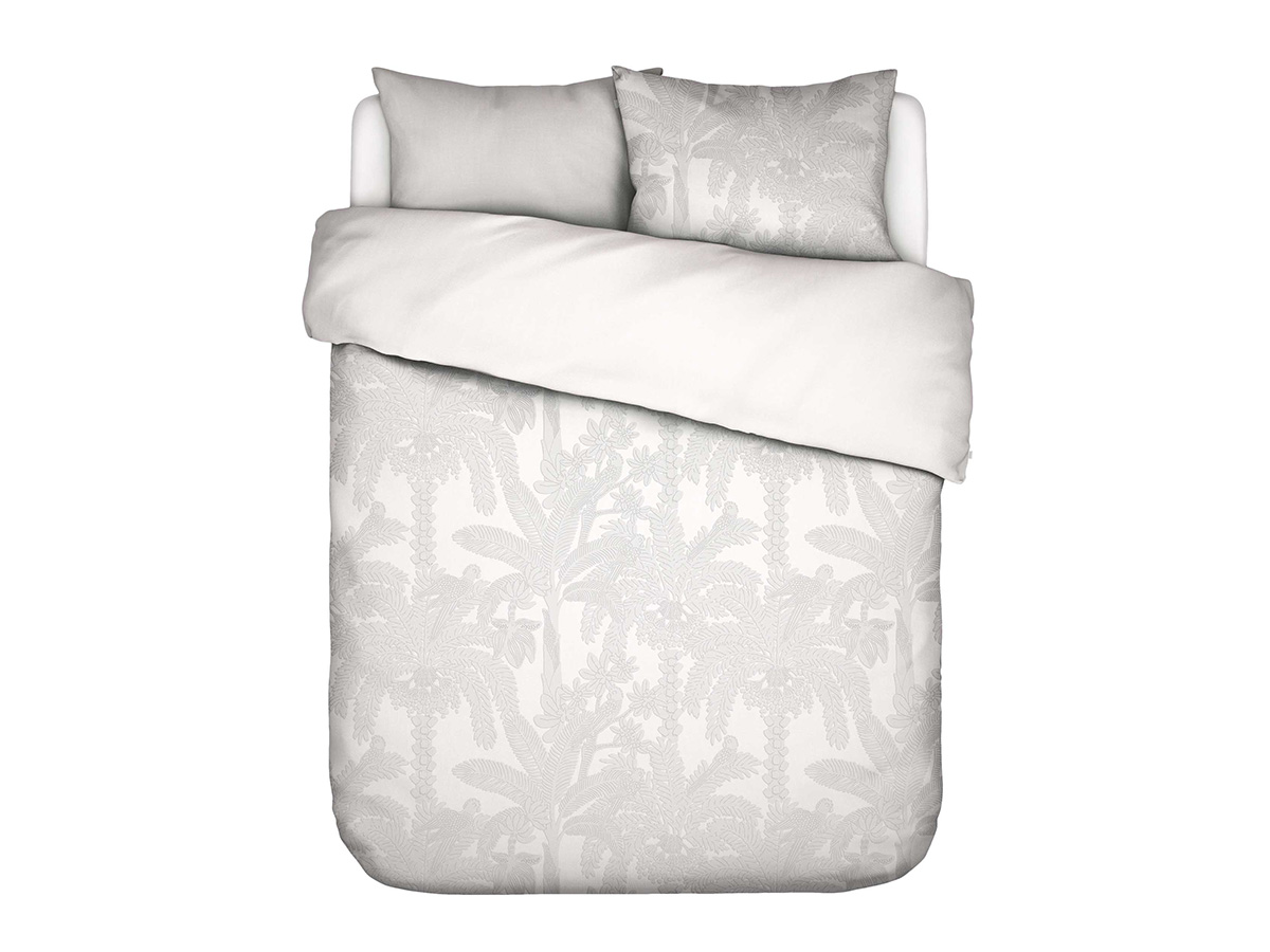Palma Duvet cover White 2p set 240x220+2/60x70