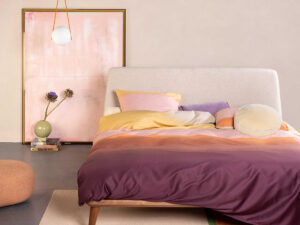 Lunare Duvet cover Warm clay 2p set 240x220+2/60x70