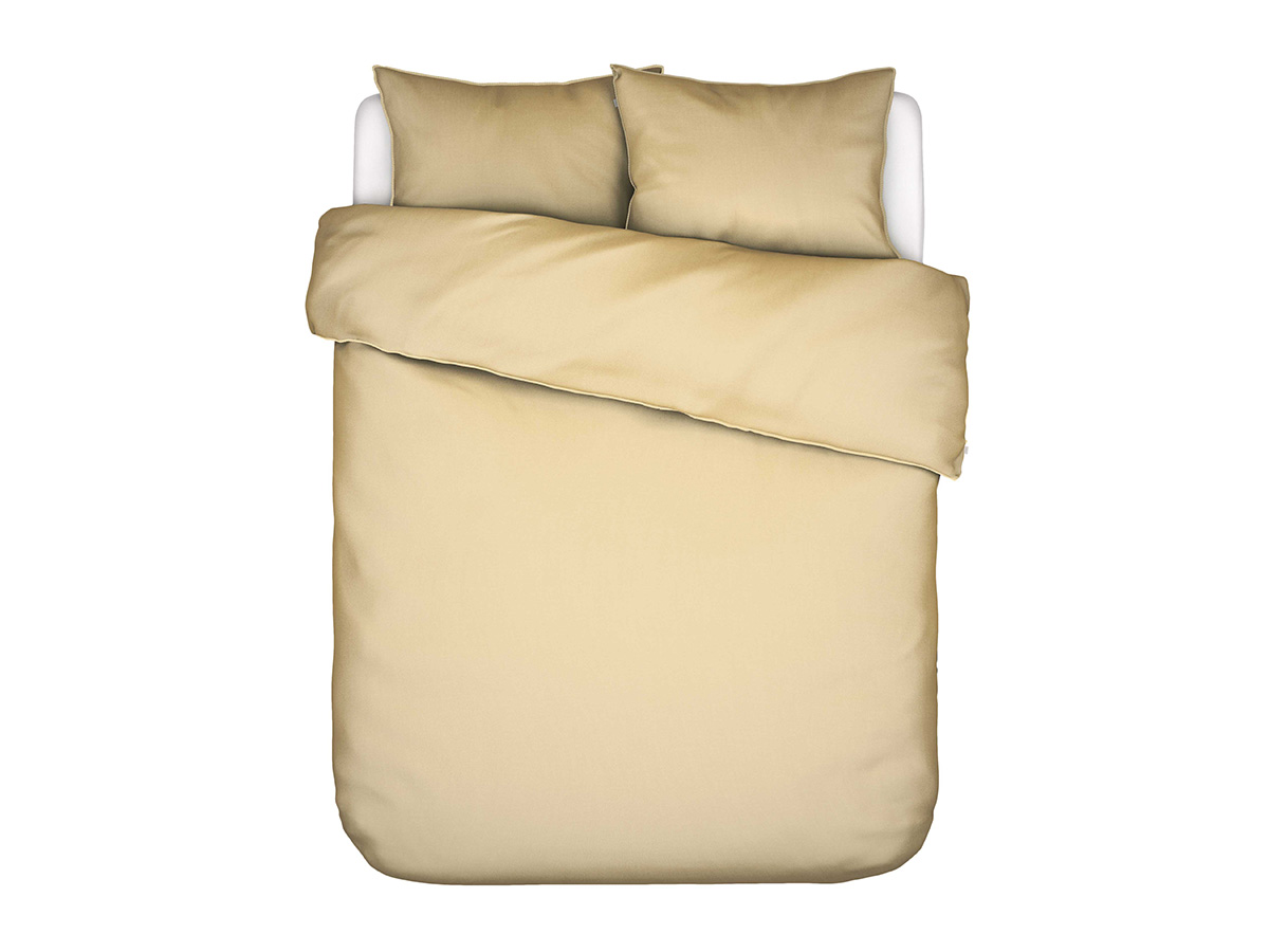 Minte Duvet cover Yellow straw 2p set 240x220+2/60x70