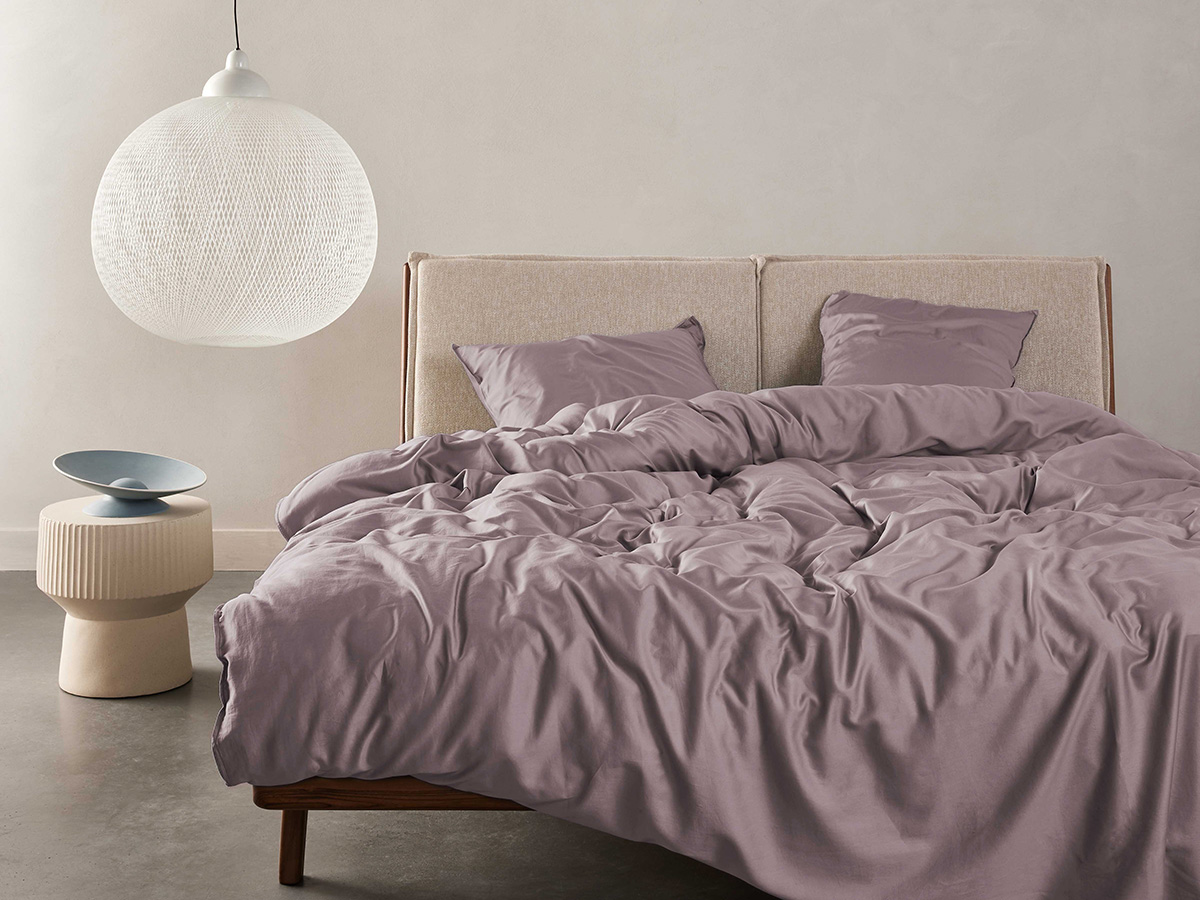 Minte Duvet cover Pale purple 2p set 240x220+2/60x70 - Afbeelding 2