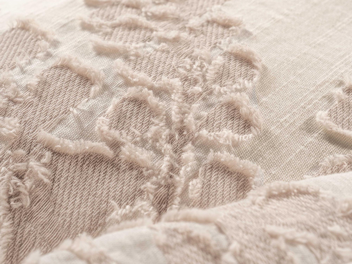 Eleria Duvet cover Oatmeal 2p set 240x220+2/60x70 - Afbeelding 2