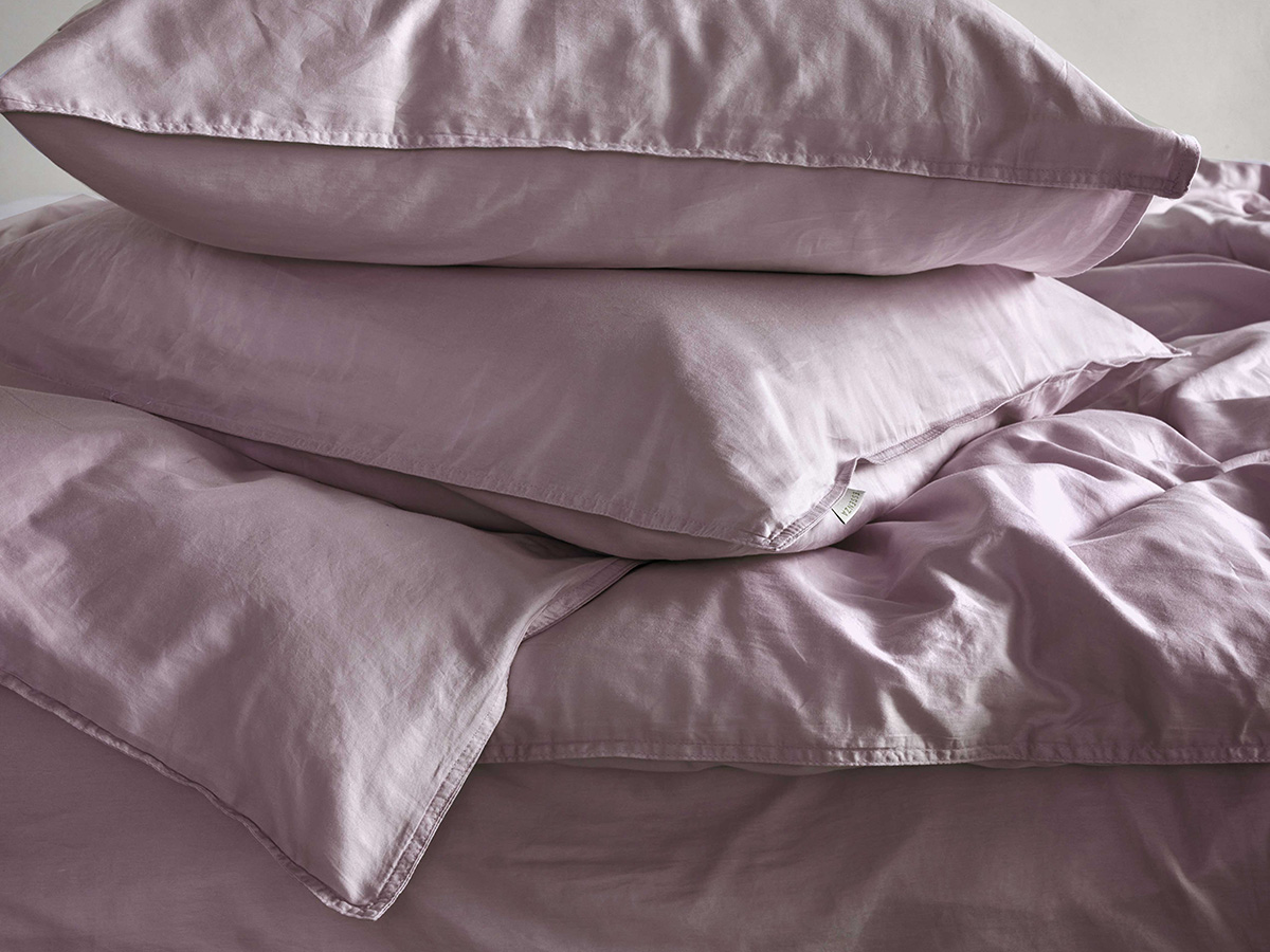 Minte Duvet cover Pale purple 2p set 240x220+2/60x70 - Afbeelding 3