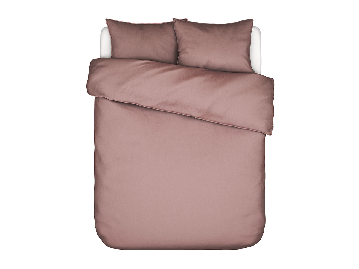 Minte Duvet cover 2p set 240x220+2/60x70 Woodrose - Afbeelding 3