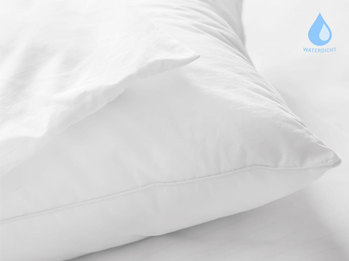 Geplastificeerde kussensloop 60 X 70 wit