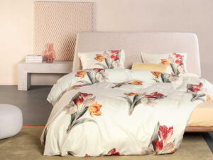 Tosca Duvet cover Vanilla 1p set 140x220+60x70