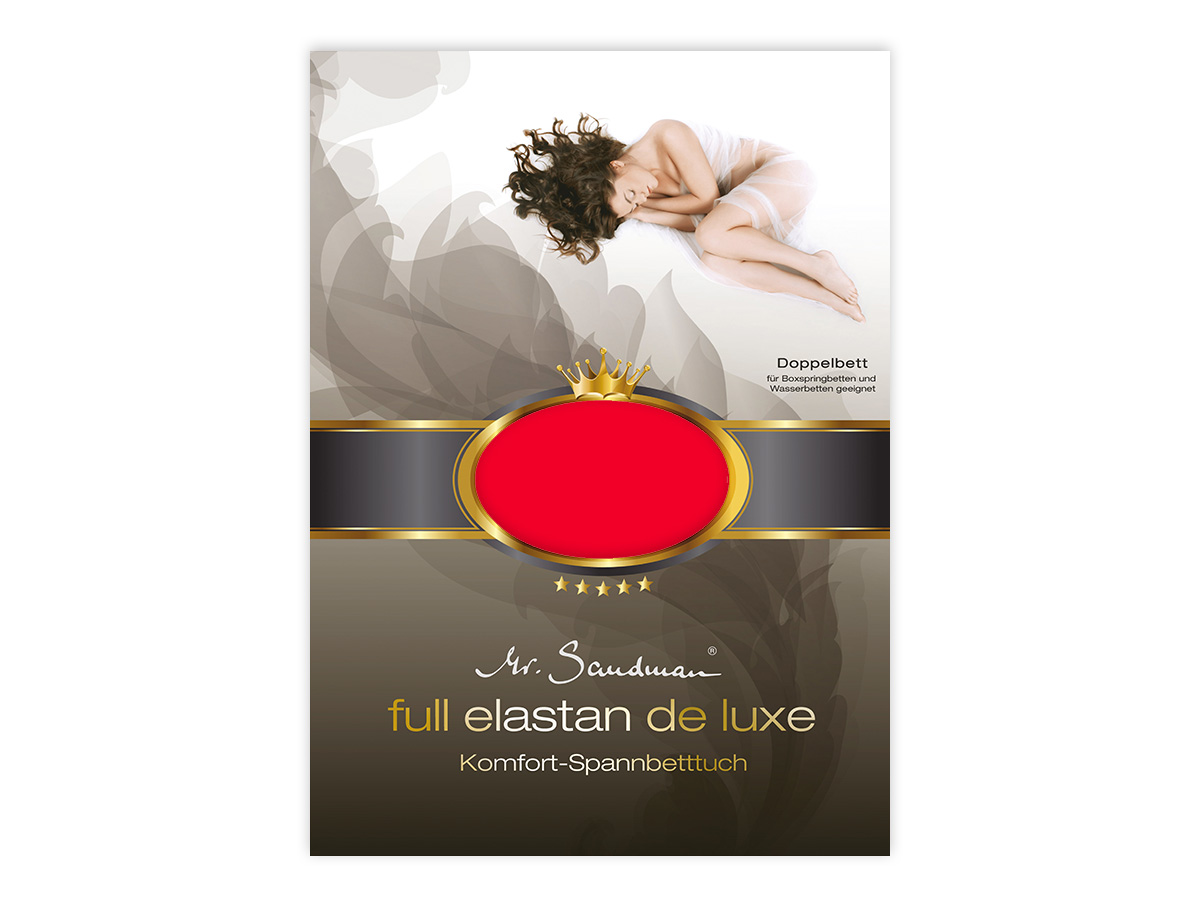 Elastan de Luxe 90-100 x 200-220 cm 246 ROT