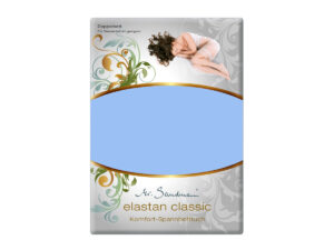 Mr Sandman Hoeslaken Jersey Elastan Classic – Bleu | 90-100x200-220 cm | Hoogte 35 cm