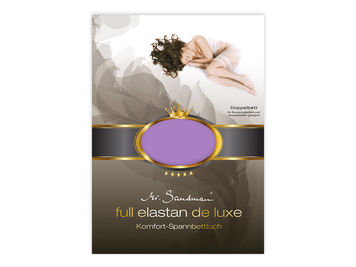 Elastan de Luxe 120-130 x 200-220 cm 221 FLIEDER