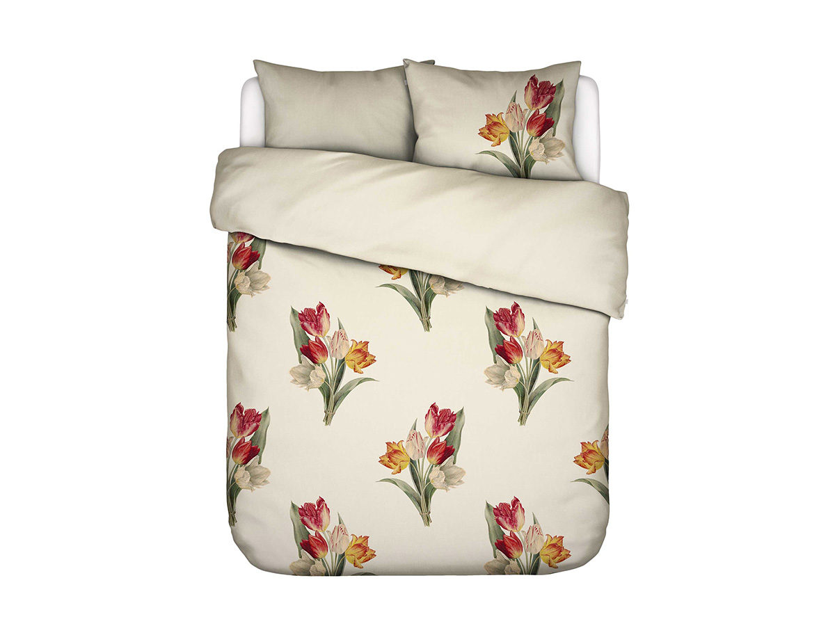 Tosca Duvet cover Vanilla 1p set 140x220+60x70 - Afbeelding 2