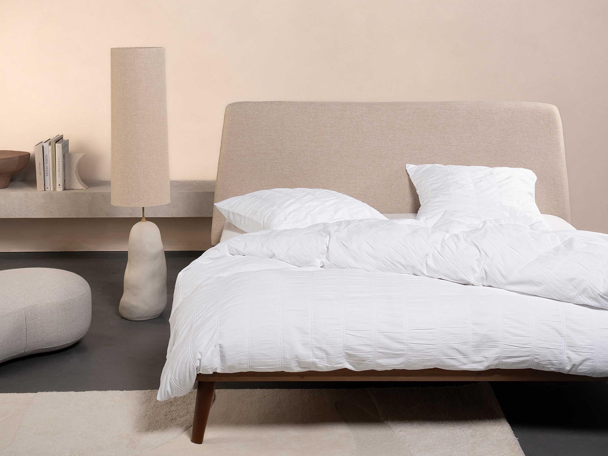 Zinnia Duvet cover White 1p set 140x220+60x70 - Afbeelding 3