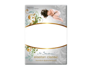 Mr Sandman Hoeslaken Jersey Elastan Classic - Weiss | 200-220x200-220 cm | Hoogte 35 cm