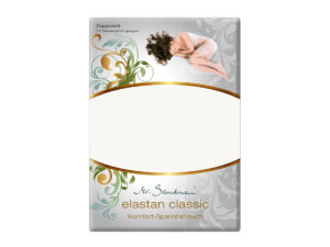Mr Sandman Hoeslaken Elastan Classic Topper - Wollweiss | 180x200-210 cm | Hoogte 5-12 cm