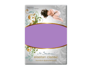 Mr Sandman Hoeslaken Jersey Elastan Classic Topper – Flieder | 180x200-210 cm | Hoogte 5-12 cm
