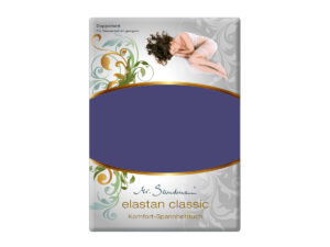Mr Sandman Hoeslaken Jersey Elastan Classic – Dunkelblau | 180-200x200-220 cm | Hoogte 35 cm