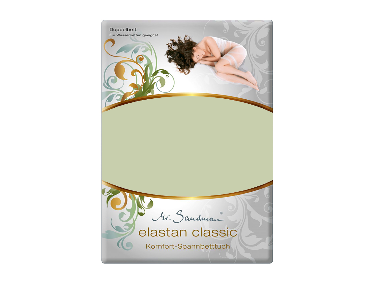 Mr Sandman Hoeslaken Jersey Elastan Classic – Apfel | 180-200x200-220 cm | Hoogte 35 cm
