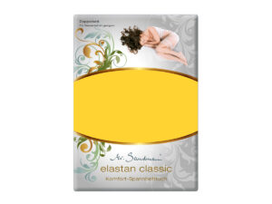 Mr Sandman Hoeslaken Jersey Elastan Classic Topper – Citrone | 180x200-210 cm | Hoogte 5-12 cm