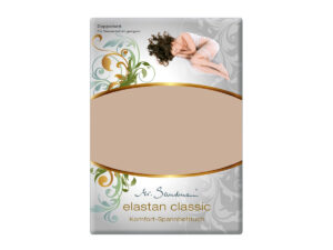 Mr Sandman Hoeslaken Elastan Classic Split NL Topper 80 cm - Cappuccino | 180x200-210 cm | Hoogte 5-12 cm