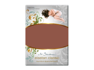 Mr Sandman Hoeslaken Jersey Elastan Classic – Tabak | 140-160x200-220 cm | Hoogte 35 cm