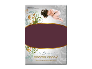 Mr Sandman Hoeslaken Jersey Elastan Classic – Aubergine | 140-160x200-220 cm | Hoogte 35 cm