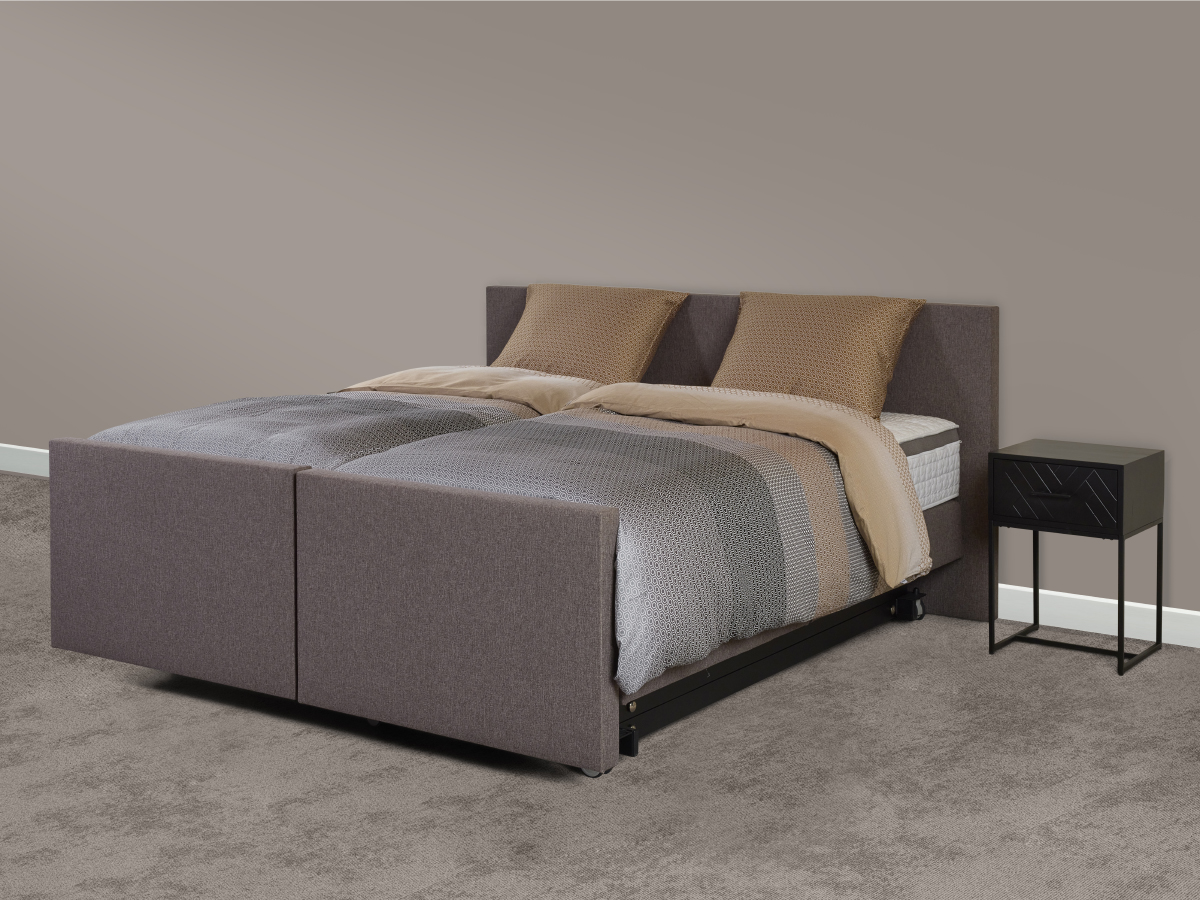 Boxspring Basic Hooglaag met pocketbinnenvering 2-persoons - Afbeelding 2