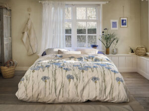 ARIADNE Cornflower Sand 200x200/220