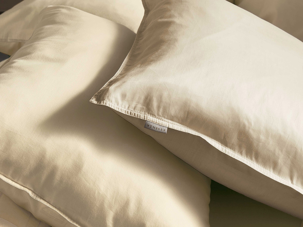 Minte Duvet cover Oatmeal 2p set 240x220+2/60x70 - Afbeelding 2