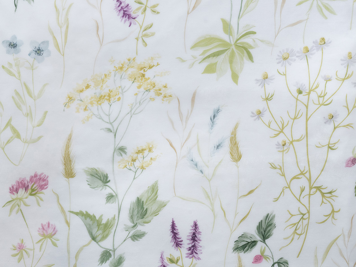 Dommelin Dekbedovertrek Nature 100% Katoen Percal - Groen | 140x200/220 cm + 1 kussensloop - Afbeelding 3