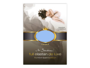 Mr Sandman Hoeslaken Jersey Elastan de Luxe - Bleu | 140-160x200-220 cm | Hoogte 40 cm