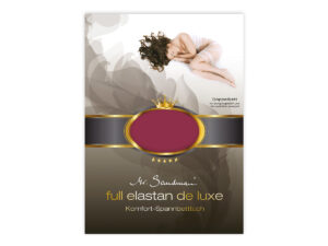 Mr Sandman Hoeslaken Jersey Elastan de Luxe - Brombeer | 180-200x200-220 cm | Hoogte 40 cm