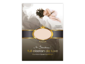 Mr Sandman Hoeslaken Jersey Elastan de Luxe - Hellbeige | 120-130x200-220 cm | Hoogte 40 cm